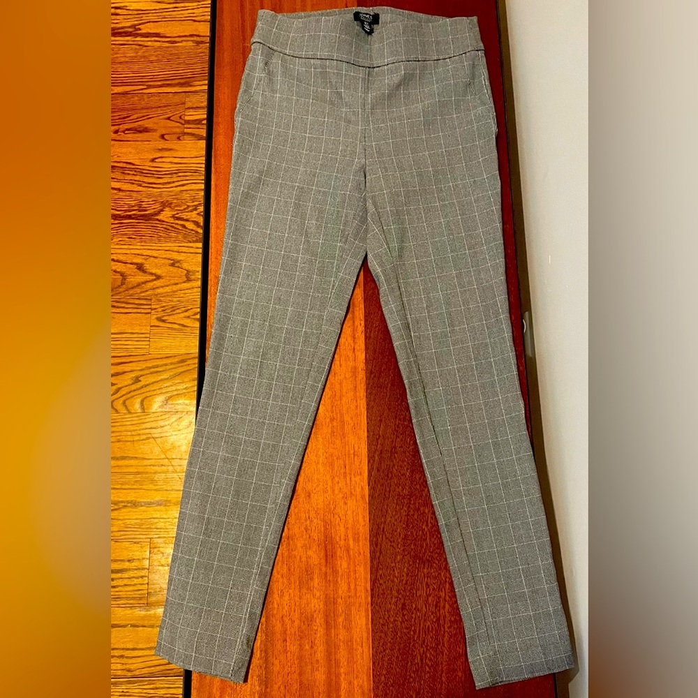 Jones New York plaid pants, size 2